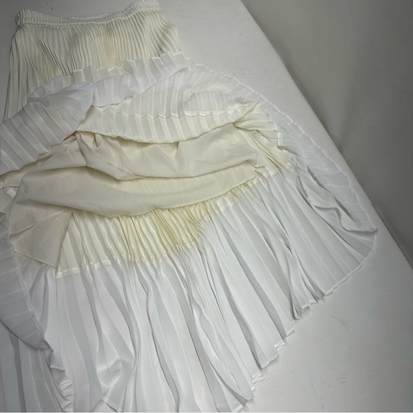 Club Monaco Cream Midi Skirt size XS - Picture 10 of 11